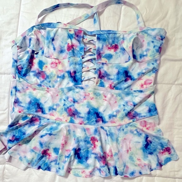 Tutorutor - Two Piece High Waisted Tummy Control Bikini Set | XXL - Picture 2 of 5